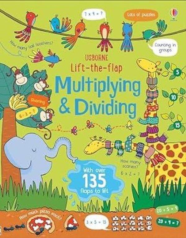 Lift - the - Flap Multiplying and Dividing (Lift - the - flap Maths) - Usborne - Image 1