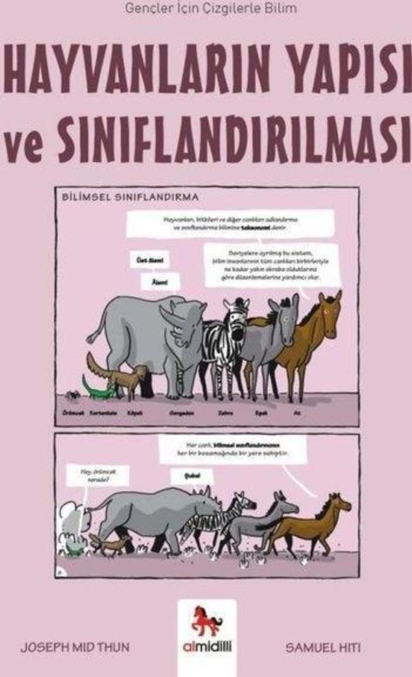 Hayvanların Yapısı ve Sınıflandırılması - Gençler İçin Çizgilerle Bilim - Almidilli - Image 1