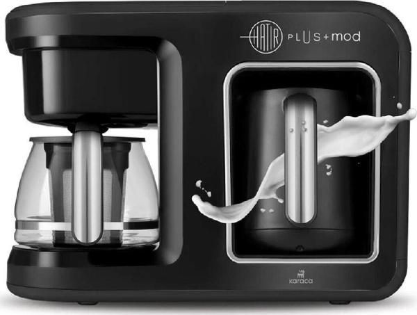 Karaca Hatır Plus Mod 5 In 1 Essential Kahve Makinesi Black Chrome - Image 1
