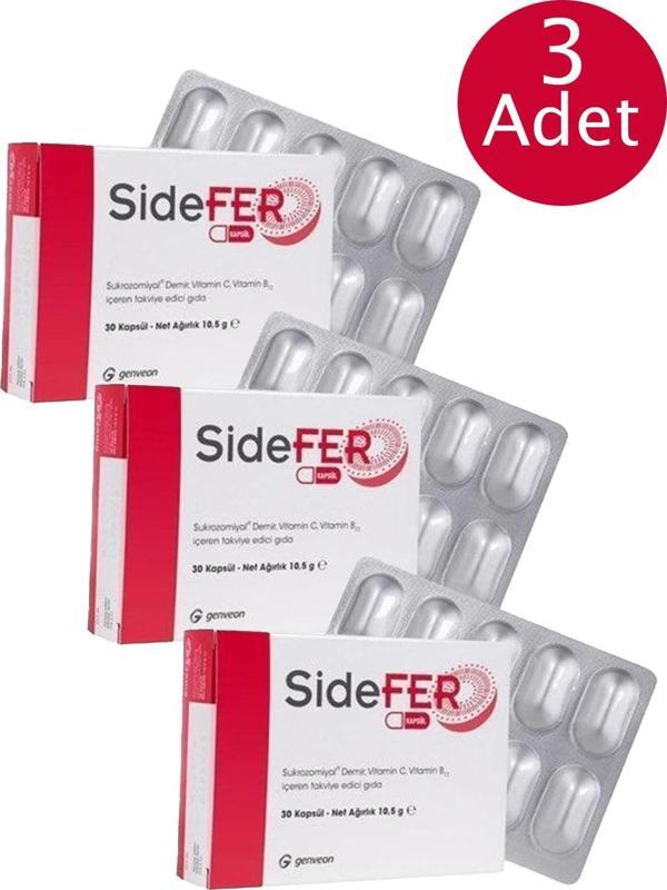 Sidefer 30 Kapsül 3 Adet - Image 1