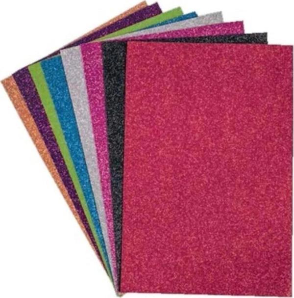 Bafix Simli Karton 50x70 CM Simli Karton 10 Renk Karışık - Image 1