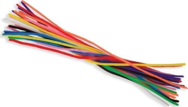 Colorbank Şönil 6 Mm 50 Cm 25 Li Karışık Renk Şönil - Image 1