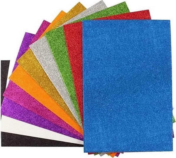 Ticon Eva Simli 50 x 70 CM Karışık Renk Simli Eva (10 Lu Paket) - Image 1