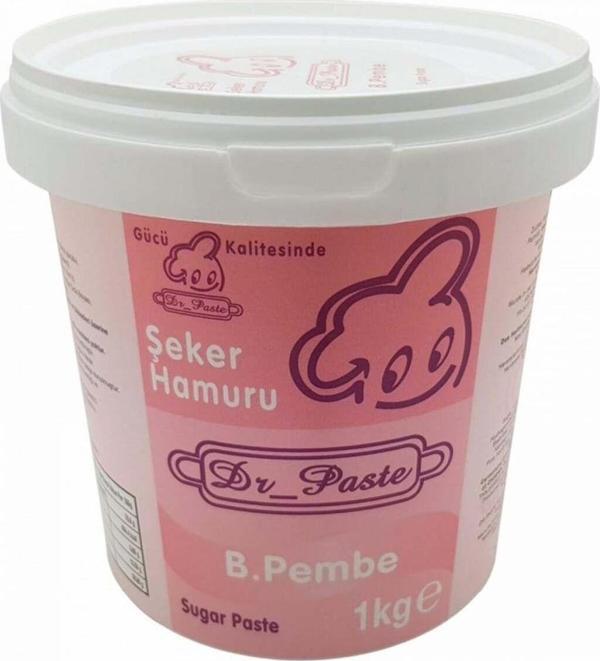 Dr. Paste  Şeker Hamuru Bebek Pembe 1 Kg - Image 1
