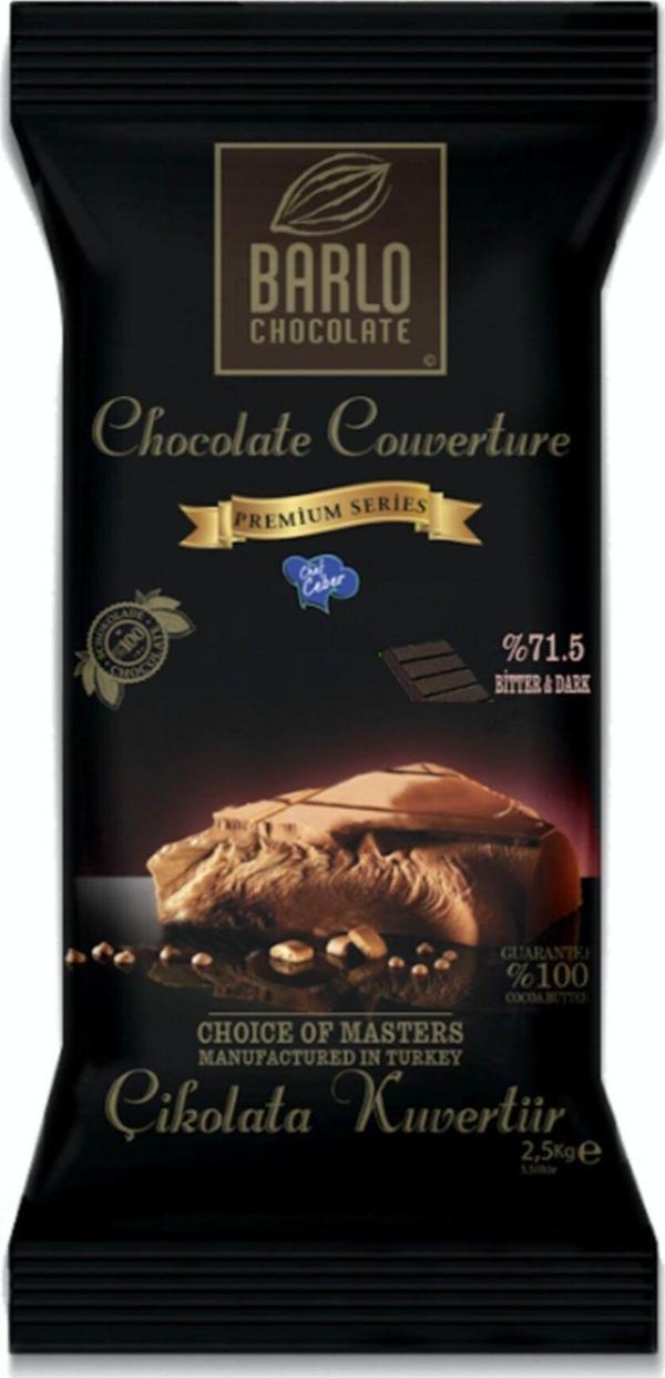  Barlo Chocolate Bitter Kuvertur%71.5 - Image 1