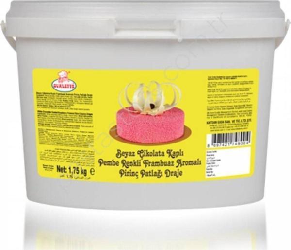 Katsan Ovalette Pirinç Patlağı Frambuaz 1,75 Kg - Image 1