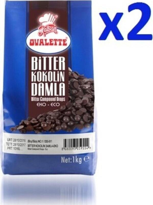 Katsan Ovalette Ovalette Damla Çik.Bitter 2Kg - Image 1