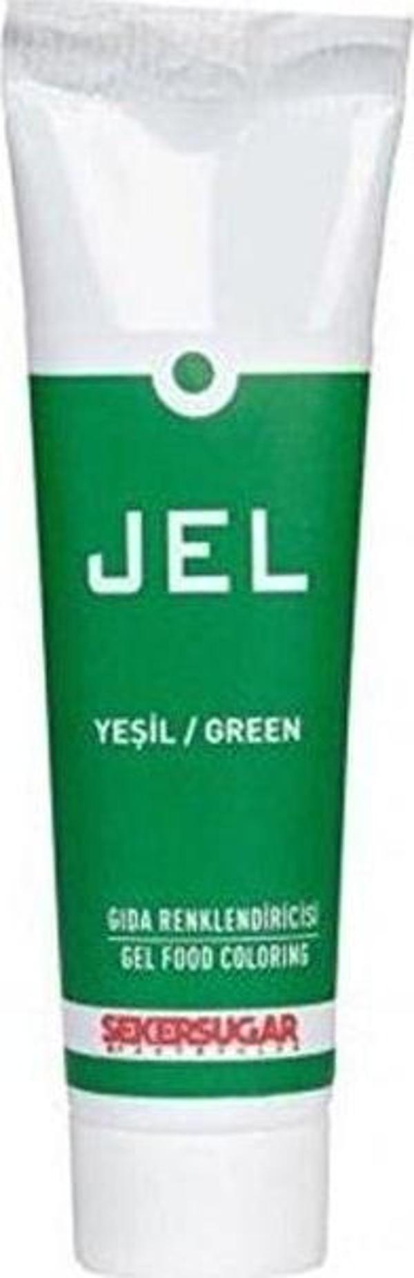 Şeker & Sugar Yenilebilir Jel Gıda Boyası 100 Ml Yeşil - Image 1