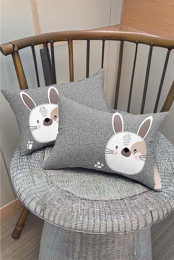 Modern ve Şık tasarımıYastık Kılıfı Gri 50x70 Cm - Image 1