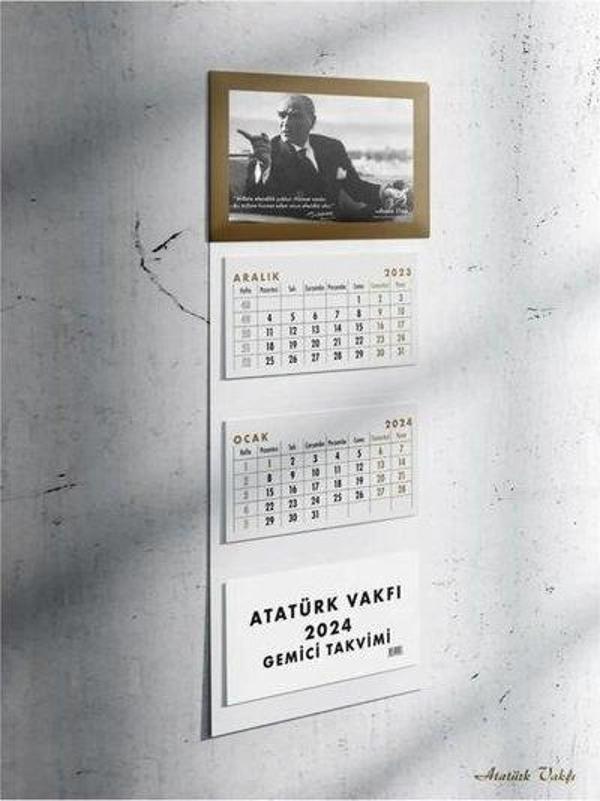 Atatürk Vakfı 2024 Gemici Takvimi - Image 1