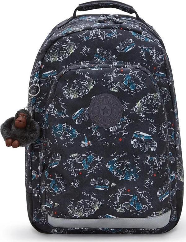 Kipling Class Room Okul Çantası Jungle Fun Race KI7090TJ3 - Image 1