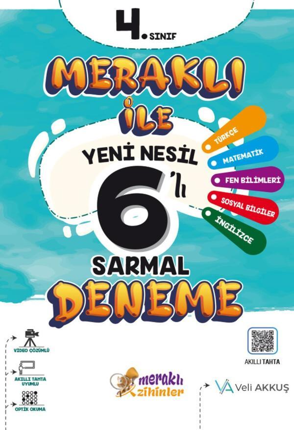 4.Sınıf Meraklı Zihinler Tüm Dersler Yeni Nesil Sarmal Denemeler - Meraklı Zihinler - Image 1