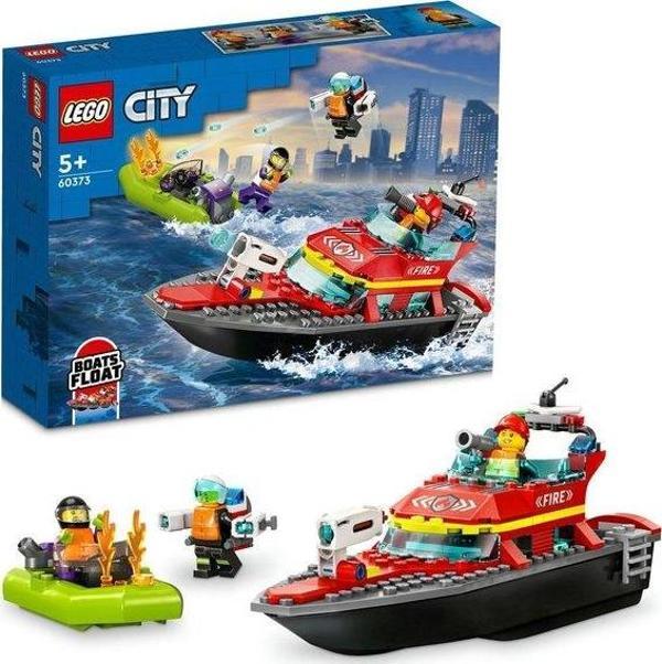 LEGO City İtfaiye Kurtarma Teknesi 60373 - Image 1