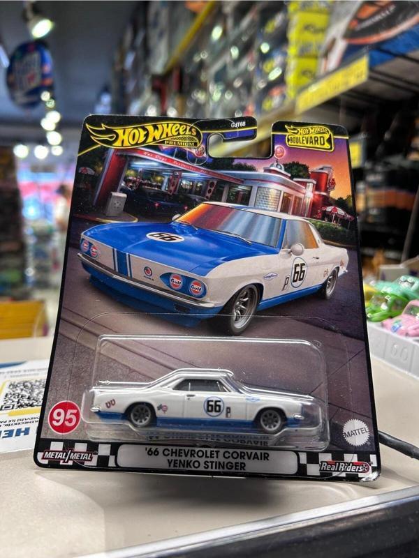 Hot Wheels Boulevard Premium 66 Chevrolet Corvair Venko Stinger GJT68 HRT69 - Image 1