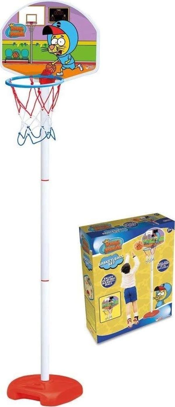 03917 Kral Büyük Ayaklı Basketbol Seti -Fentoys - Image 1