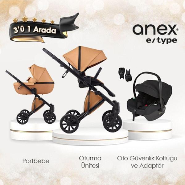 Anex E/Type - 3'Ü 1 Arada - Karamel - Image 1