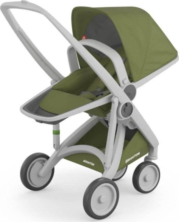 Greenton Greentom Reversible - Gri & Haki - Image 1