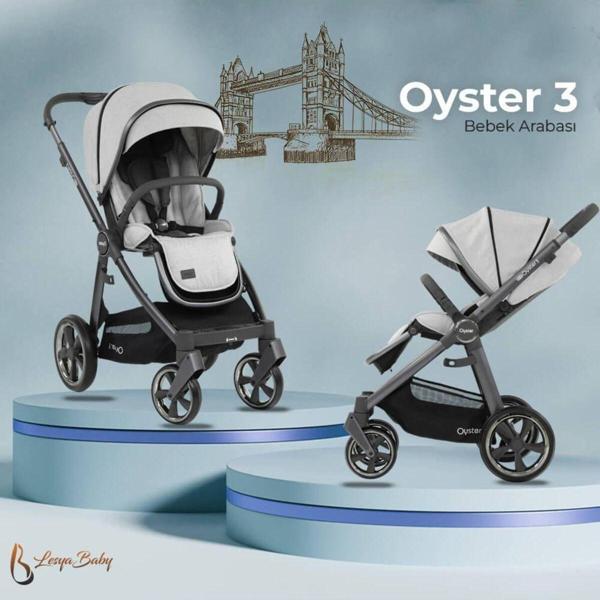 Oyster Bebek Arabası Silver Tonic - Image 1