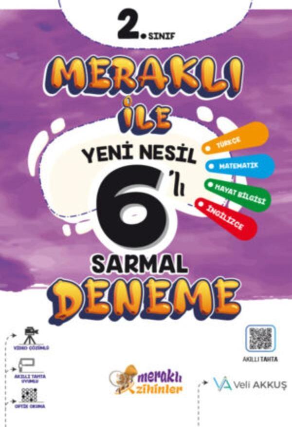 2.Sınıf Tüm Dersler Yeni Nesil Sarmal Denemeler - Meraklı Zihinler - Image 1