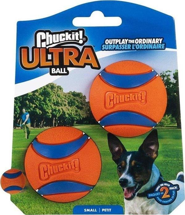 Chuckit ! Ultra Ball 2'Li Köpek Oyun Topu (Küçük Boy) - Image 1