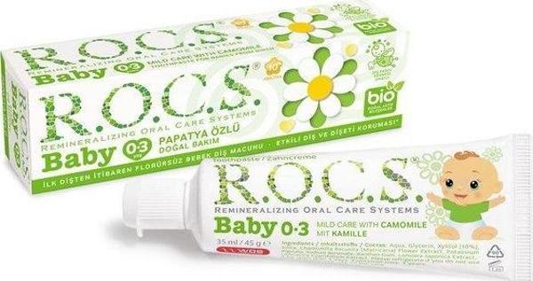 Rocs Baby 0-3 Yaş Diş Mac.Papatya Özlü - Image 1