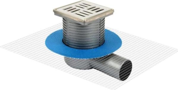 Sukar Line-10 10X10 Cm Çelik Çerçeveli Süzgeç Q50 Yandan Çıkışlı - Image 1