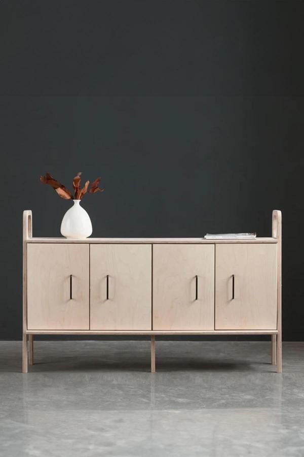 Woodesk Astre Masif Ahşap, Dolap Ve Konsol, 140X90, Natural Renk, Cpt4709-140 - Image 1