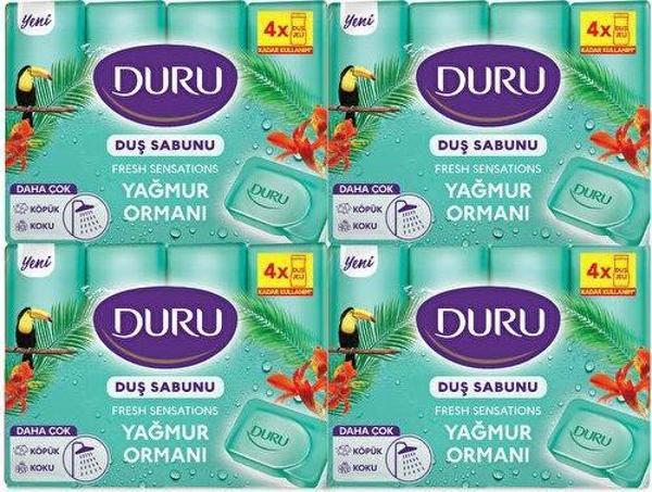 Duru Fresh Sensations Yağmur Ormanı 16 Adet Duş Sabunu 4X600 gr - Image 1