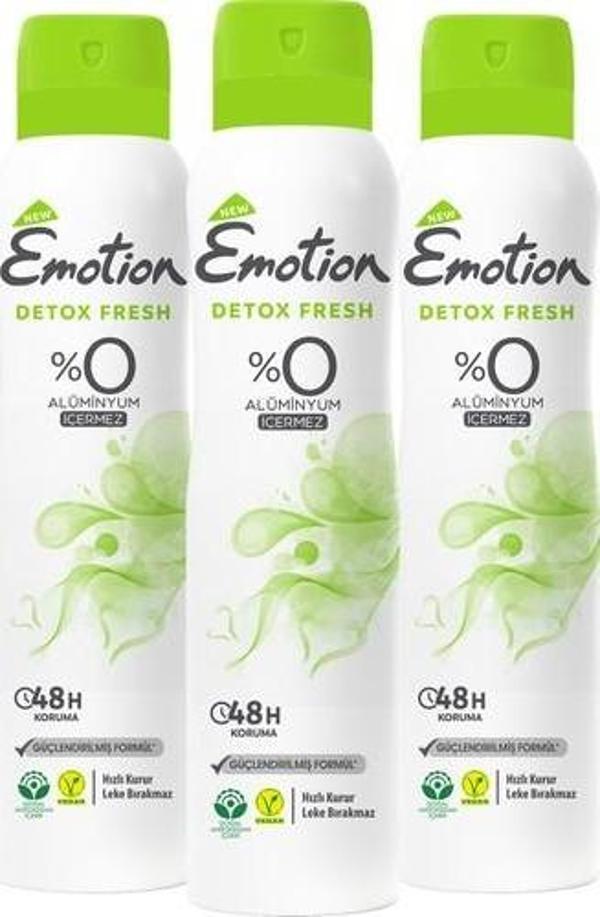 Emotion Detox Fresh Deodorant 3x150ml - Image 1