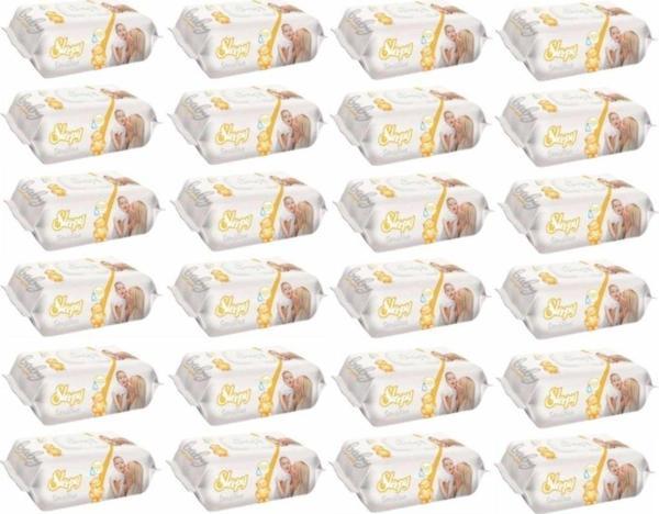 Islak Havlu 90 Yaprak 24'lü Set Sensitive Plastik Kapaklı - Image 1