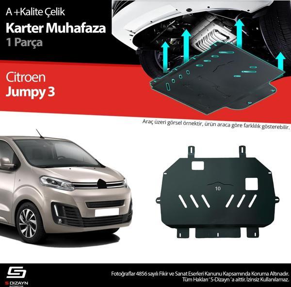 S-Dizayn Citroen Jumpy Çelik Karter Muhafaza Koruma 2016 Üzeri A+ Kalite - Image 1