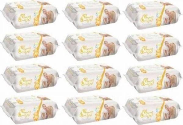 Sensitive 90'lı Islak Havlu 12'li Paket Toplam 1080 Yaprak - Image 1