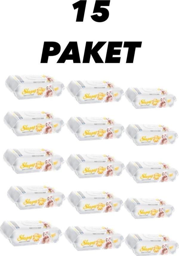 Sensitive Islak Havlu 15x90 Lı 15 Paket 1350 Yaprak - Image 1