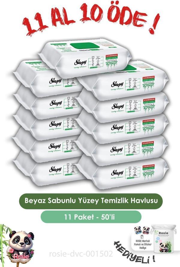 Sleepy 11 AL 10 ÖDE Easy Clean Yüzey Temizlik Havlusu 50' li ve ROSIE - Image 1