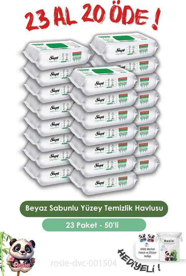 Sleepy 23 AL 20 ÖDE Easy Clean Yüzey Temizlik Havlusu 50' li ve ROSIE - Image 1