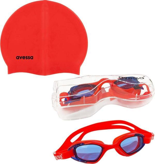 Avessa 2’li Yetişkin Havuz Seti Kırmızı GS3-SC401 - Image 1