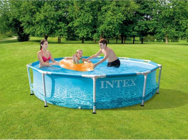Intex 28208 Metal Çerçeve Havuz Set 305x76cm - Image 1