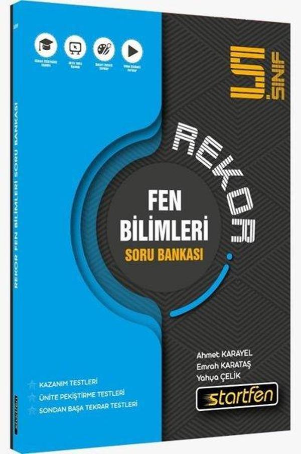 5. Sınıf Fen Bilimleri Rekor Soru Bankası - Startfen Yayınları - Image 1