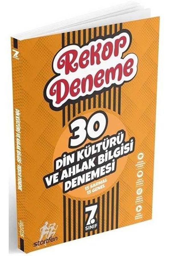 7. Sınıf Din Kültürü Ve Ahlak Bilgisi Rekor Deneme - Startfen Yayınları - Image 1