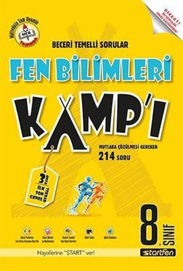 8. Sınıf Fen Bilimleri Kampı - Startfen Yayınları - Image 1