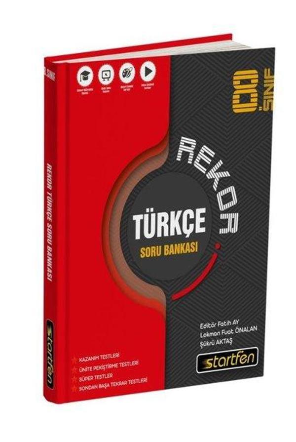 8. Sınıf Türkçe Rekor Soru Bankası - Startfen Yayınları - Image 1
