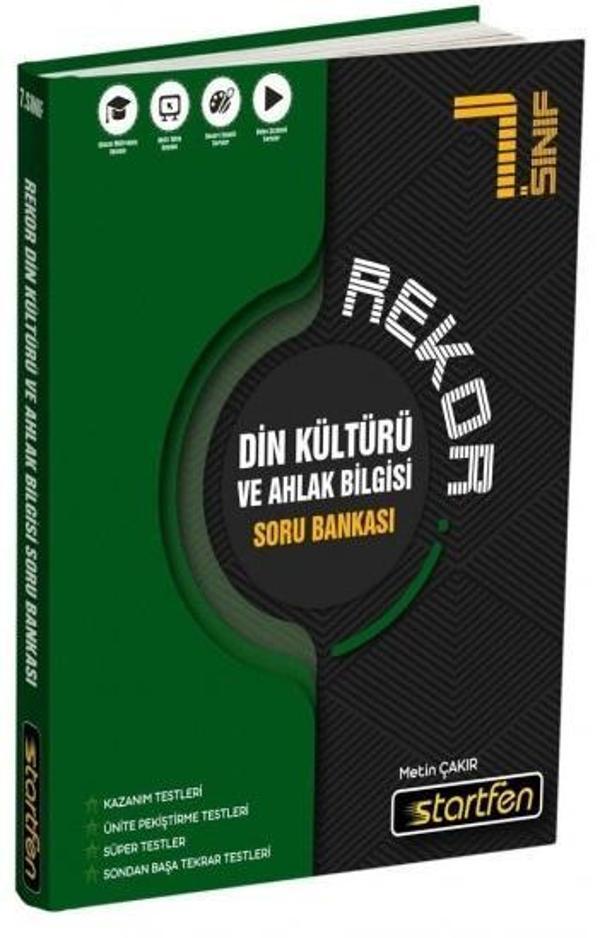 7. Sınıf Din Kültürü ve Ahlak Bilgisi Rekor Soru Bankası - Startfen Yayınları - Image 1