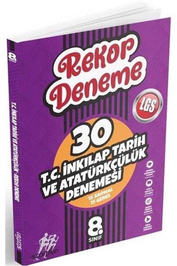 8. Sınıf T.C. İnkılap Tarihi Ve Atatürkçülük Rekor Deneme - Startfen Yayınları - Image 1
