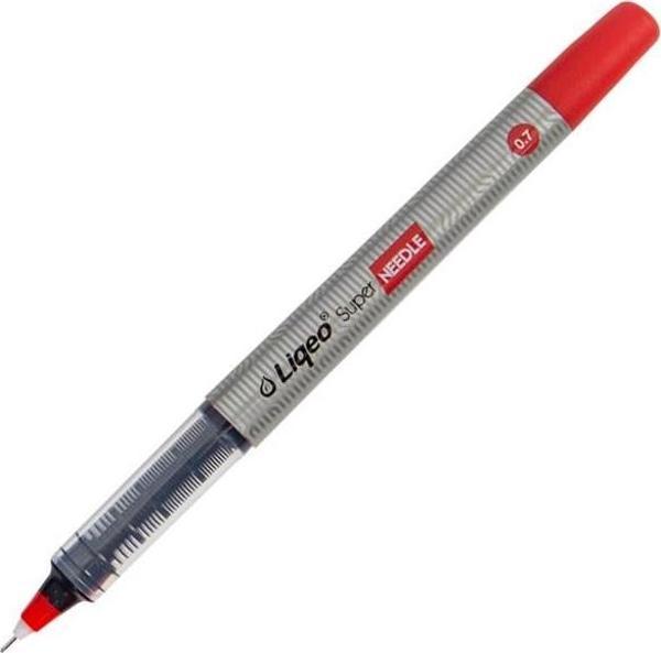 LİQEO IGNE UÇLU KALEM 07 KIRMIZI R-5004I07-080 - (12 Adet) - Image 1