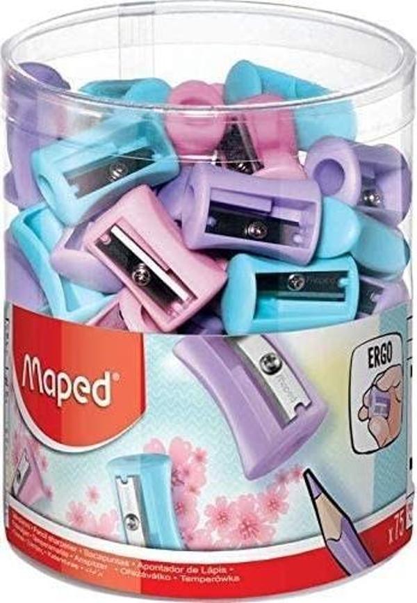 Maped KALEMTRAS VIVO PASTEL RENKLI TEK DELIKLI 63011 - (75 Adet) - Image 1