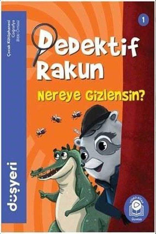 Dedektif Rakun 1-Nereye Gizlensin? Bitki Örtüsü - Düşyeri Yayınları - Image 1