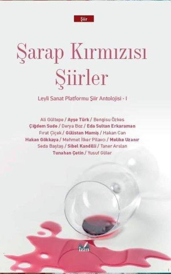 Şarap Kırmızısı Şiirler - İzan Yayıncılık - Image 1