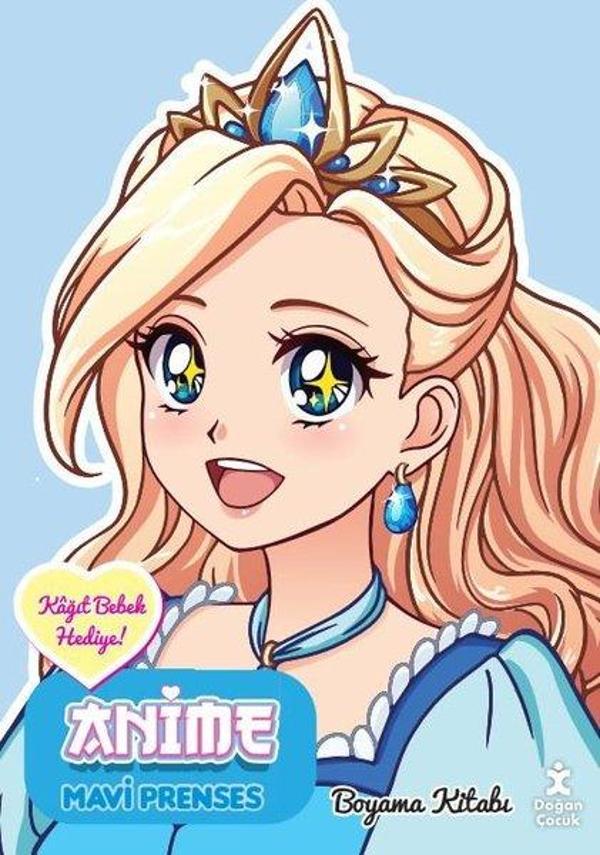 Anime Mavi Prenses Boyama Kitabı - Doğan Çocuk - Image 1