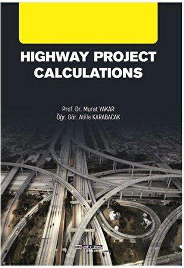 Highway Project Calculations - Yol Projesi Hesaplamaları - Atlas Akademi Yayınları - Image 1