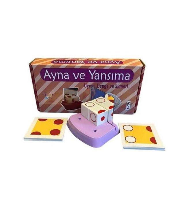 Ayna ve Yansıma - UyumDenge ve Simetri 4+Yaş - Yuka Kids Yayınevi - Image 1